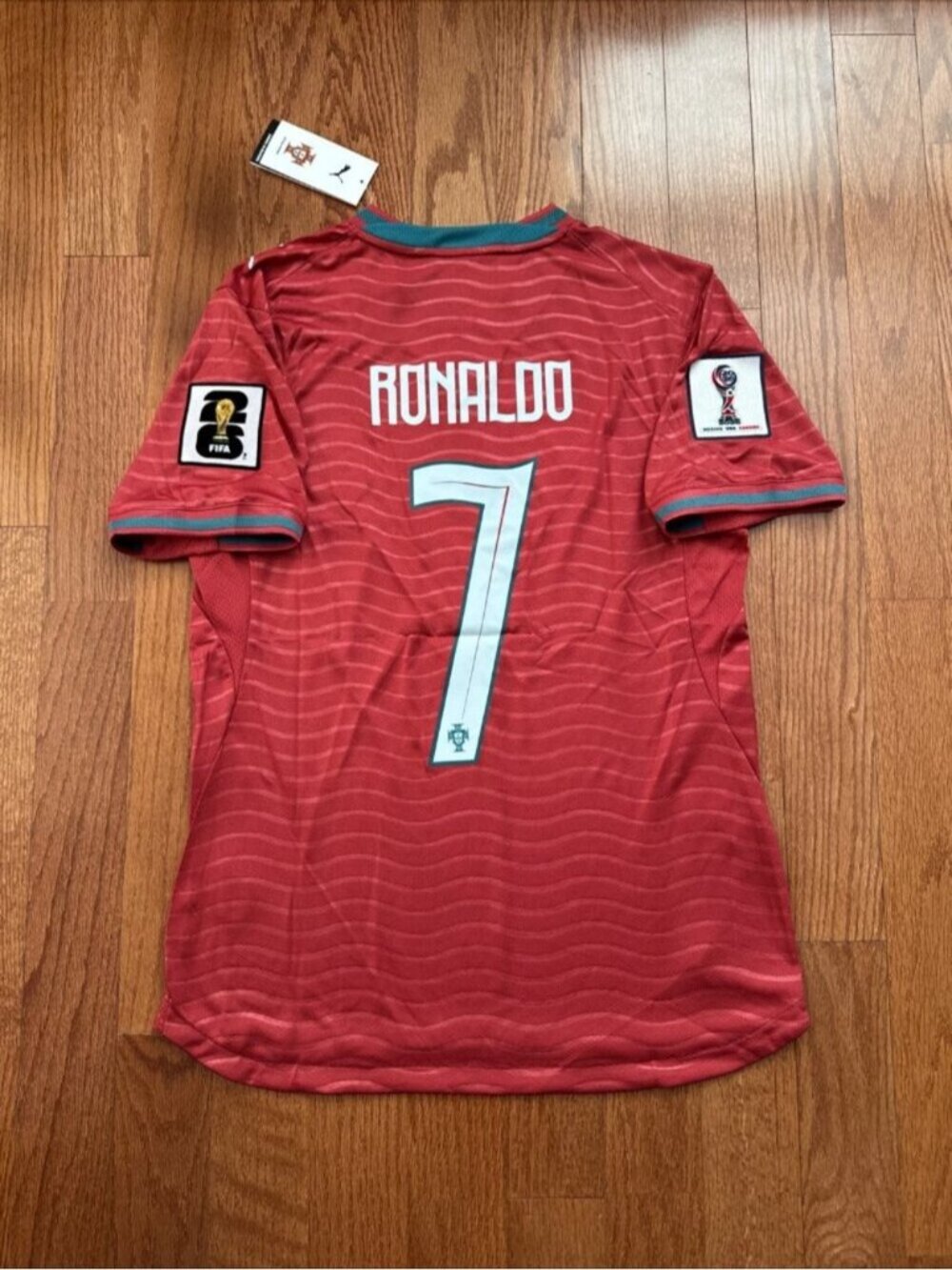 Cristiano Ronaldo Red 2026 World Cup Soccer Jersey